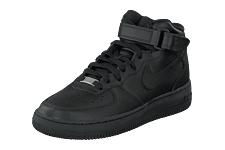 Nike Wmns Air Force 1 Mid `07 Le Black Black. betala 598.2kr
