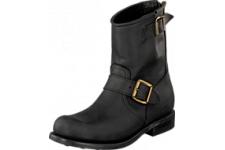 PrimeBoots Engineer Low 39 Old crazy black brass