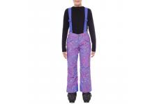 Girls Snowquest Suspender Pant C01 XXS, Starry Purple Geo Print. betala 448kr