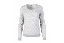 Sonja Feminine Sweater XL, Light Grey Offwhite. betala 848kr